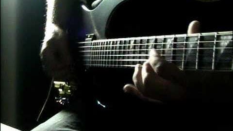 Demo of how the ghost system plays on the Jackson DXMG guitar