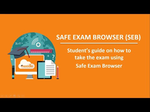 Student&#39;s Guide on How to Take an Exam using Safe Exam Browser