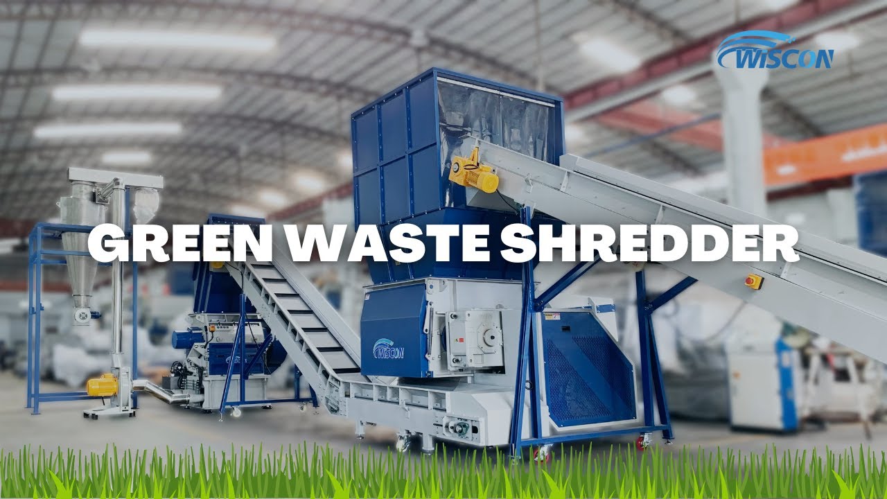 Plastic Shredder Machine - Wiscon Envirotech - Shredder for Plastic