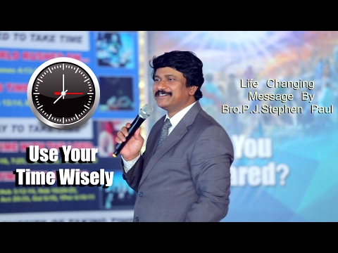 How To Use Your Time Wisely - సమయాన్ని ఎలా వాడుకోవాలి |Life Changing Message|