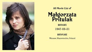 Małgorzata Pritulak Movies List Małgorzata Pritulak Filmography Of Małgorzata Pritulak