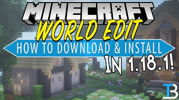 How To Download & Install World Edit in Minecraft 1.18.1
