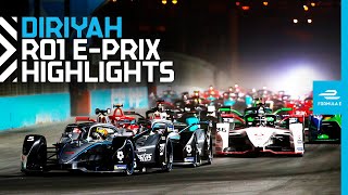 Race Highlights | 2022 Diriyah E-Prix Round 1 | NIGHT RACE!