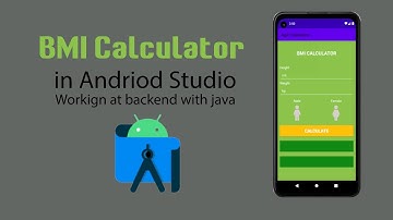 BMI Calculator App with Java Language in Android Studio | BMI Calculator App | Part 2