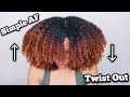 Chunky Twist Out On Stretched Natural Hair Using One Product | Beginner Friendly AF