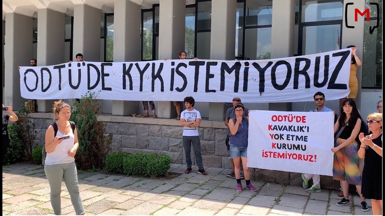 orta doğu teknik üniversitesi yabanci ogrenci başvuru Polis müdahalesi beklenen ODTÜ Kavaklık'ta eylem