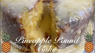 Pineapple Pound Cake