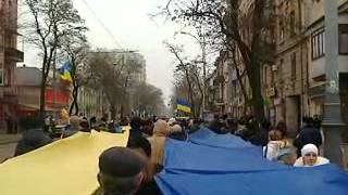 16 02 2014 Одесса_Марш з прапором