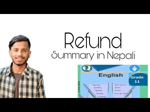 Refund(One play act)