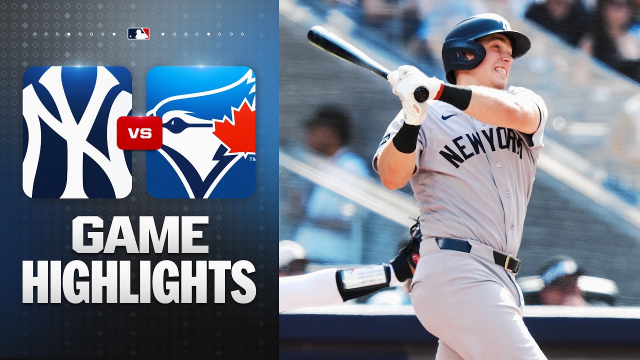 Yankees vs. Blue Jays Game Highlights (8/16/26) | MLB Highlights