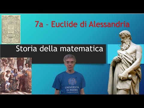 Video: Per cosa è famoso Euclide di Alessandria?