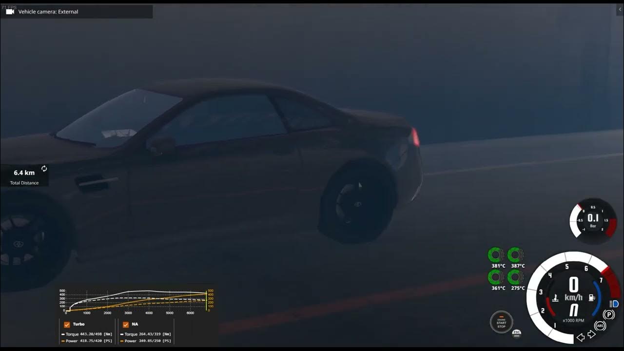 BeamNG Drive CUSTOM TURBO AND WASTEGATE *PURE SOUND* YouTube