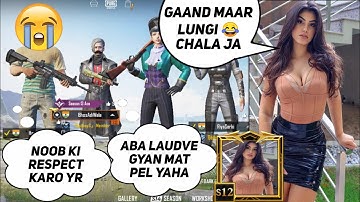 😭 Random Hot Toxic Tik Toker Girl Call Me Noob and I Challenged  1v3 Tdm - PUBG MOBILE | PART 13