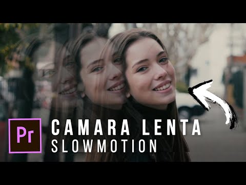 EFECTO de CÁMARA LENTA con Premiere Pro (Flujo óptico)