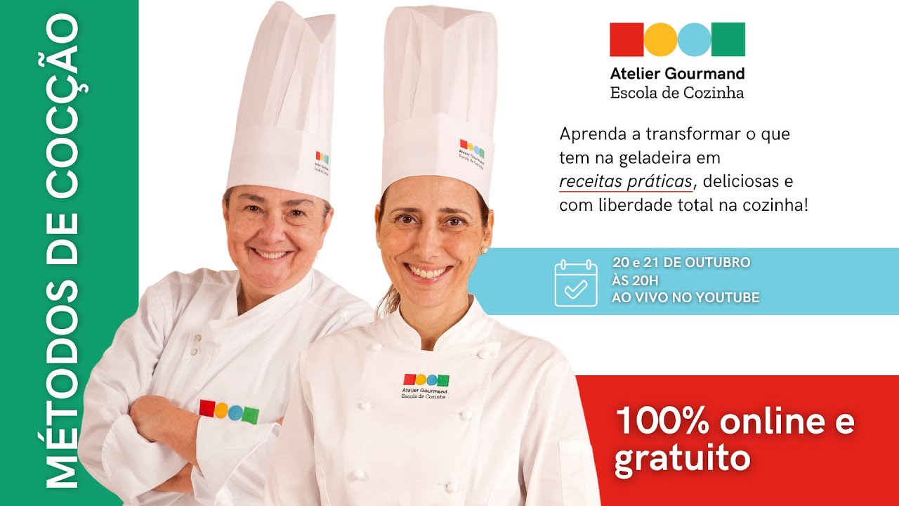 Masterclass: Diploma de Cozinha | Métodos de Cocção - Aula 02