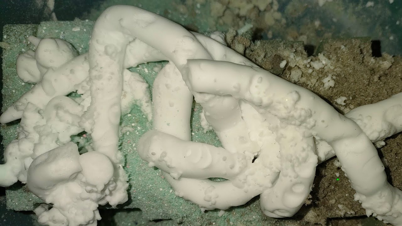 ASMR Unsoaked Floral Foam Slice Crush with Shaving Foam and Leftovers