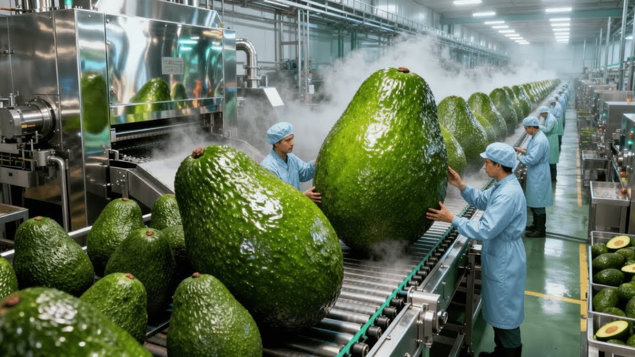 Inside a Modern Factory That Turns Fresh Avocados Into Packaged ...