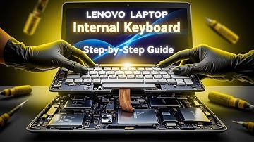 Lenovo laptop internal keyboard replacement full video.