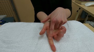 Hand injury exercise 4: Active isolated end joint (DIPJ) bending and straightening