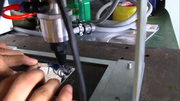 Dot pin marking machine  for vavles