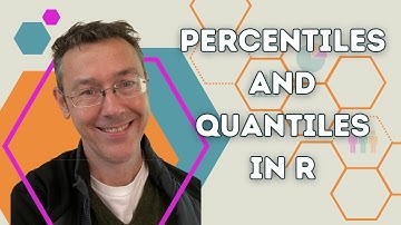 Percentiles and Quantiles in R