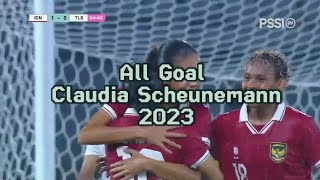 Claudia Scheunemann All Goal 2023