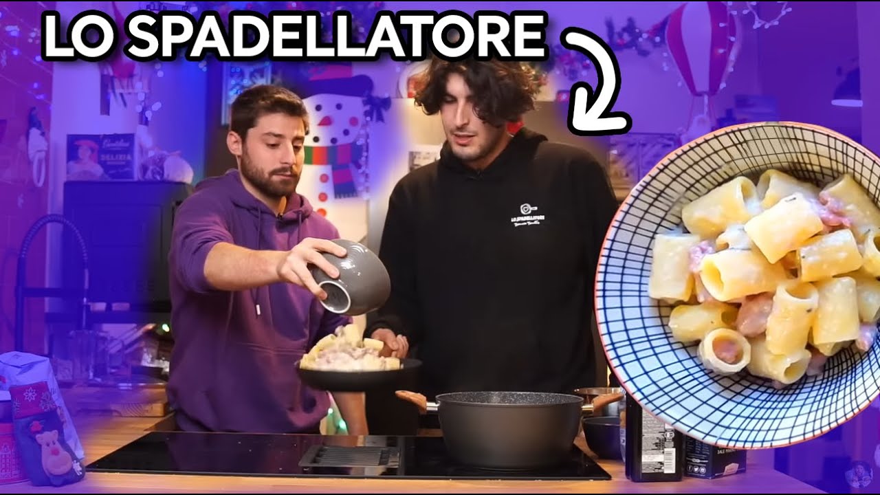 PASTA CREMA DI PECORINO E SALSICCIA con @lospadellatore - YouTube