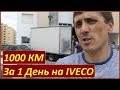 Поїздка на 1000 км за 1 день! На Iveco Daily 2.5 тд. Португалія