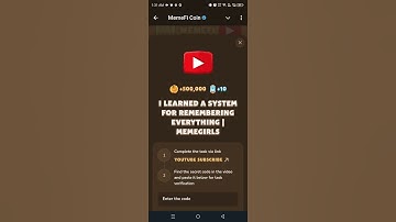 I Learned a System For Remembering Everything | MemeGirls | Memefi Youtube Video Code