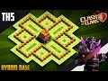 Gambar cover NEW BEST TH5 HYBRID/TROPHYdefense Base 2019!!  Town Hall 5 Hybrid Base Design - Clash of Clans