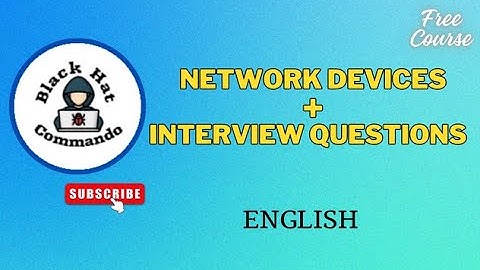 SOC Analyst | Networking Full Course | Zero to Hero | Network Devices | Class 06 | English