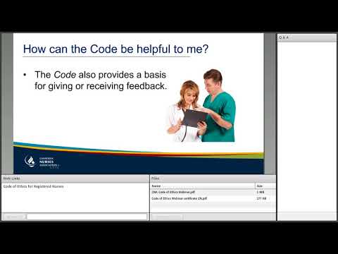 Video: Ano ang CNA code of ethics?