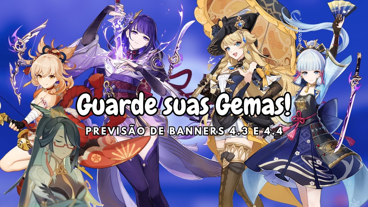 Banners da Versão 4.2 e Códigos de Resgate (360 Gemas Grátis