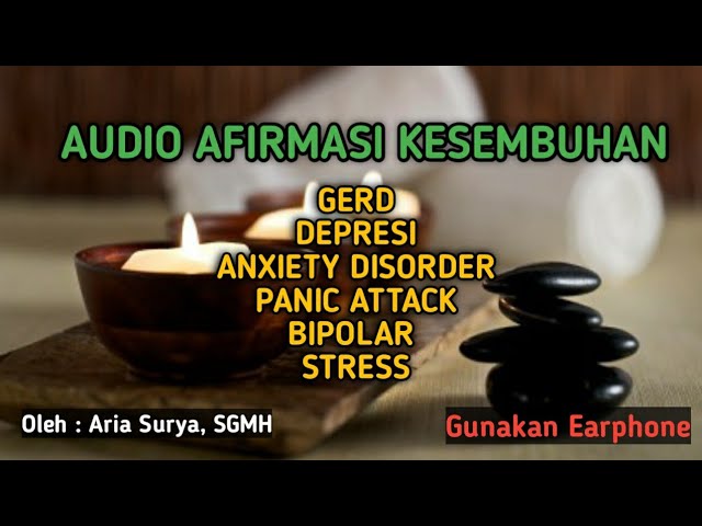 AUDIO HIPNOTERAPI AFIRMASI UNTUK ANXIETY, GERD, SERANGAN PANIK, DEPRESI, STRESS, TRAUMA, INSOMNIA class=