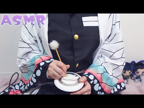 【ASMR】鬼滅の刃👹胡蝶しのぶ🦋が囁き・梵天・竹耳かき｜Demon Slayer (Kimetsu no Yaiba),Japanese Anime,Ear Cleaning