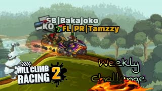 Tamzzy VS [SB] KO | Weekly challenge Hill Climb Racing 2