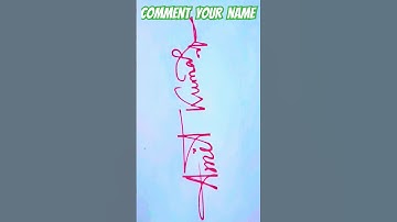 Amit Kumar 🌹💗 beautiful signature 💗🌹#shorts #trending #beautiful #handwriting #shortvideo #ytshorts