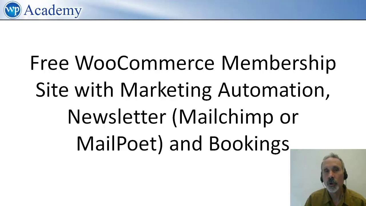 Free WooCommerce Membership Site with Marketing Automation -- sales ...