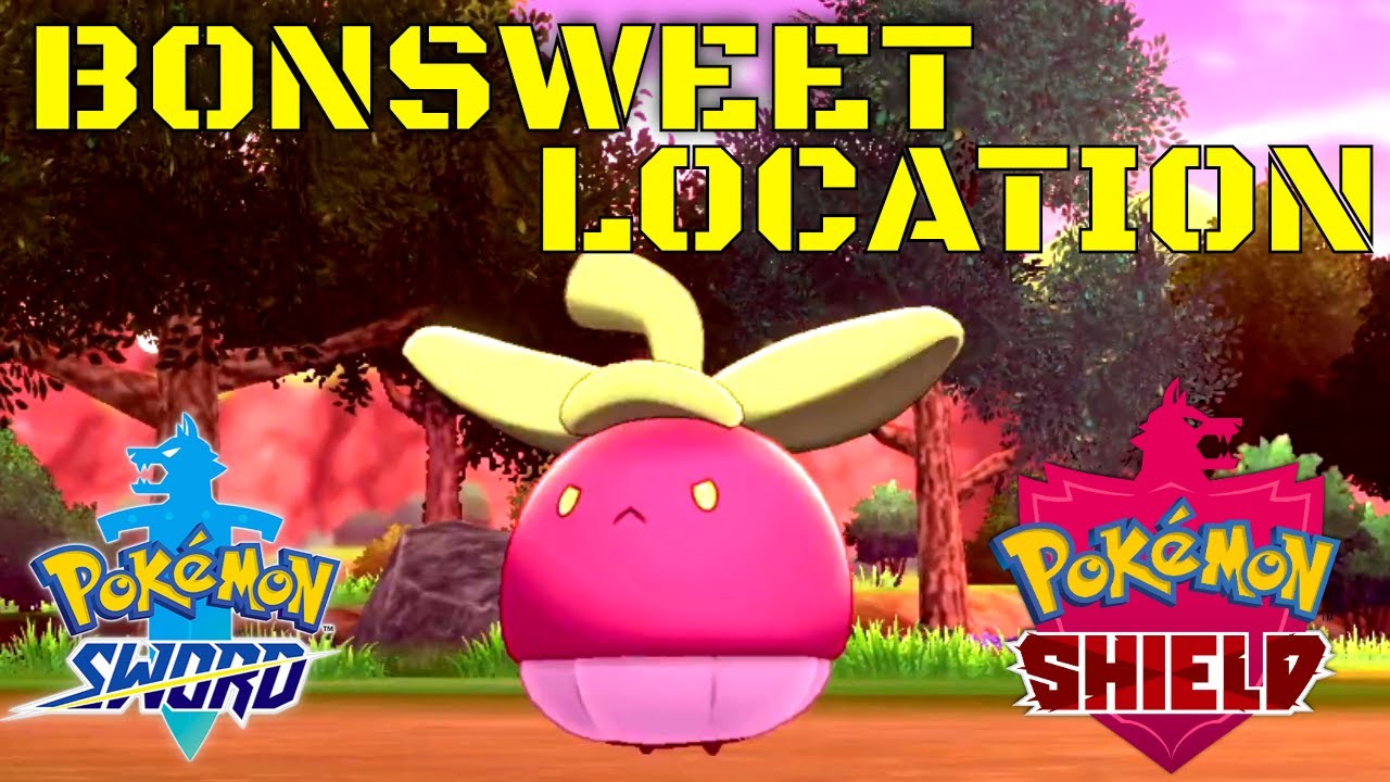 Pokemon Sword And Shield Bounsweet Location, pokemon sword and ...