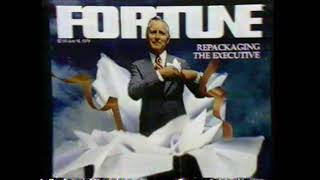 1980 Fortune Magazine It Gives You Information You Can Work With Tv Commercial