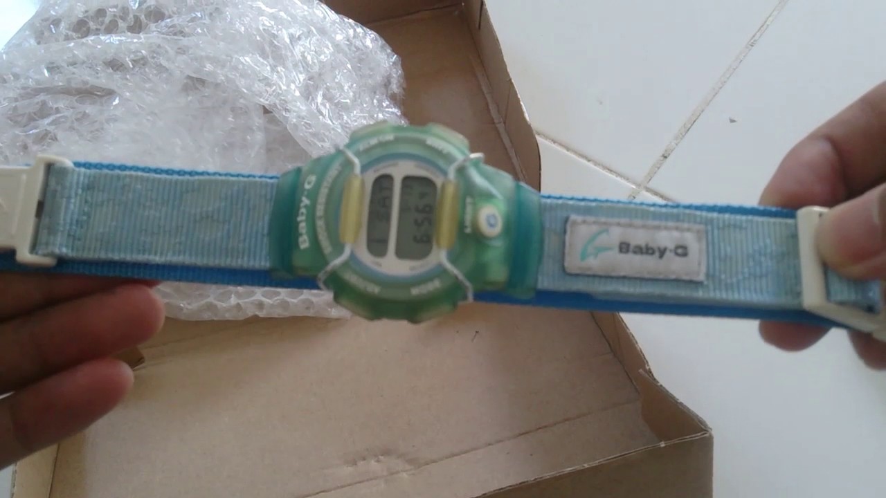 Unboxing Casio Baby G BG-141 eBay Auction - YouTube