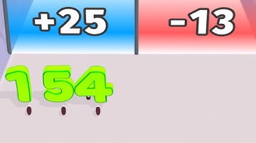 MAX LEVEL in Digit Run 3D (Levels 13-14)