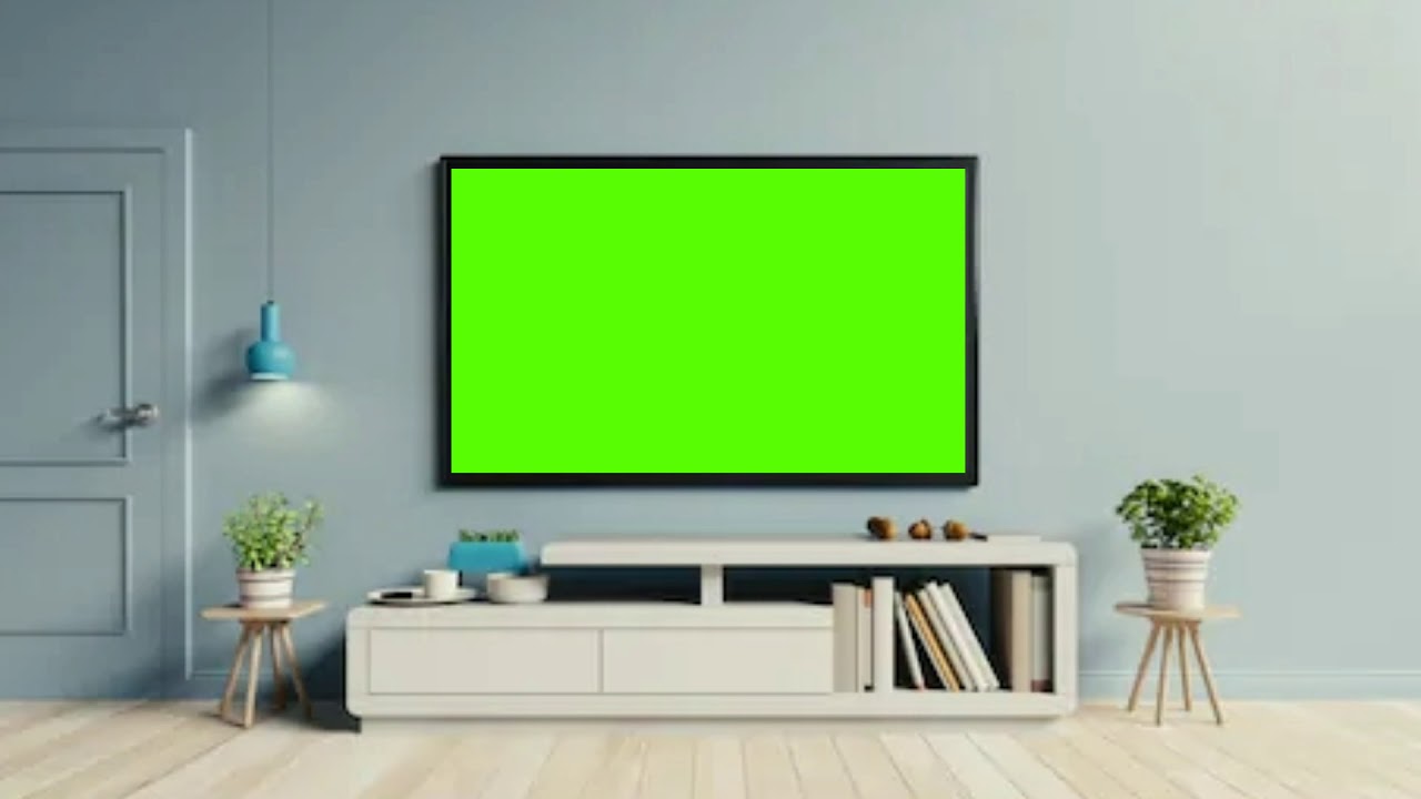 Green screen LED TV - YouTube