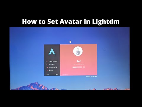 How to Set Avatar in Lightdm #linux #saichaitanya