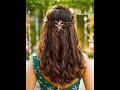 New Stylish Hairstyles For Wedding Open Hair Hairstyles