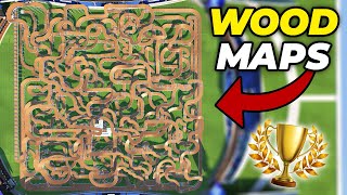 I hunted World Records on Wood Maps!