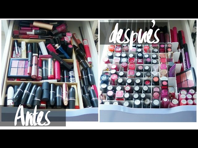 Como organizar tu maquillaje  Makeup organization, Makeup display