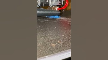 Custom Ender 3v2 test print first layer