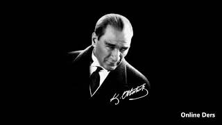 Atatürk Ölmedi, Yüreğimde Yaşıyor 10 Kasım Şarkısı Sözlü #10kasım #atatürk #okulşarkıları
