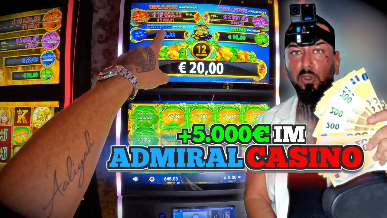 +5.000€ ADMIRAL CASINO in TSCHECHIEN! PART 1/2 #vlog